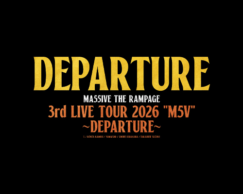 MA55IVE THE RAMPAGE 3rd LIVE TOUR 2026 