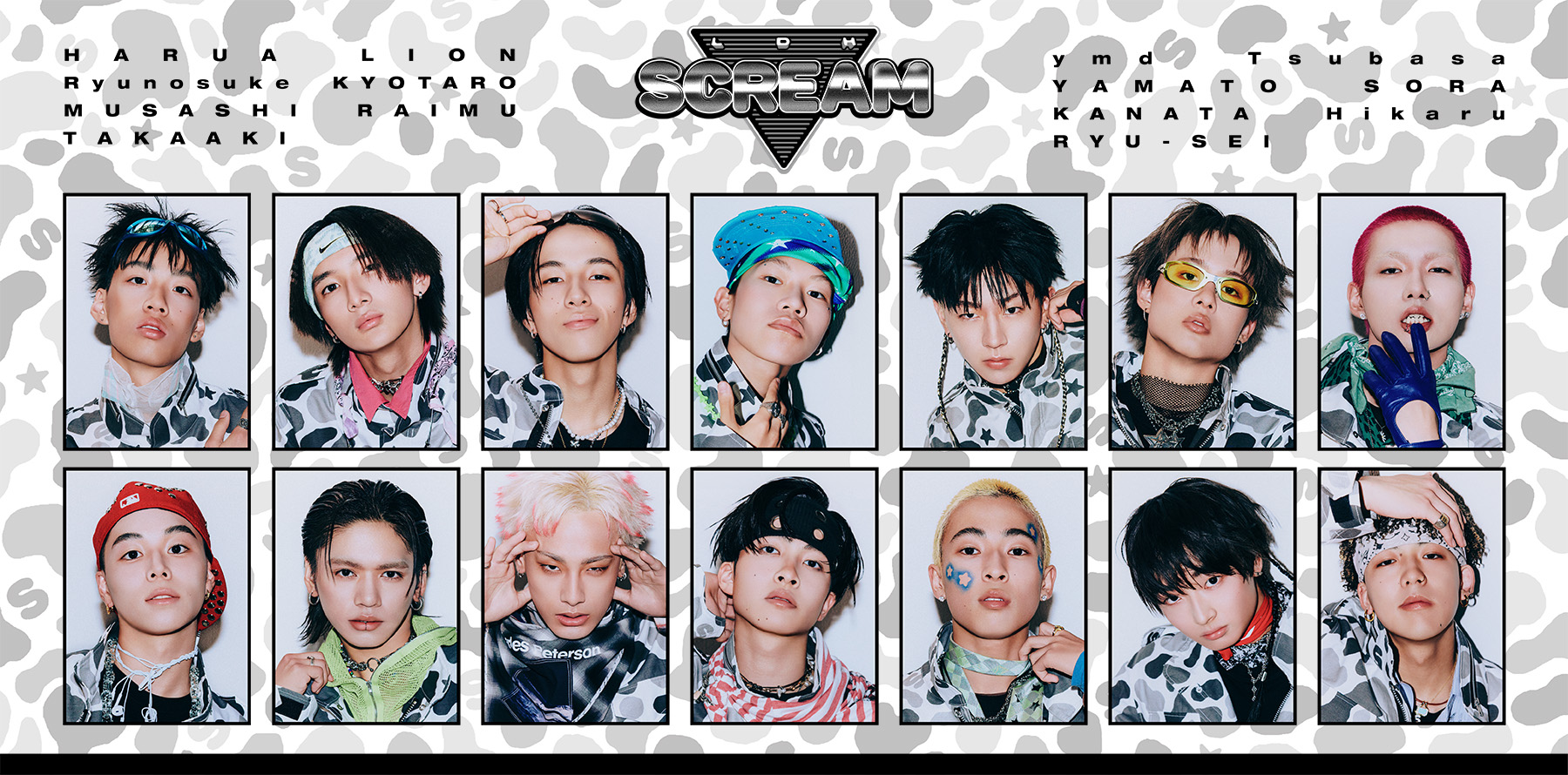 LDH SCREAM】新ビジュアル公開！ | LDH - LOVE + DREAM + HAPPINESS TO